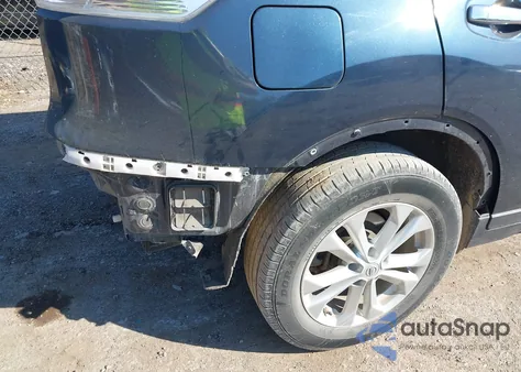 2016 Nissan Rogue Sv z USA, uszkodzony, nr VIN KNMAT2MTXGP606855